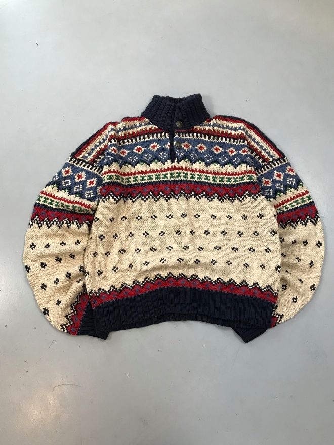 Vintage Polo Ralph Lauren Knit Sweater  — Size M