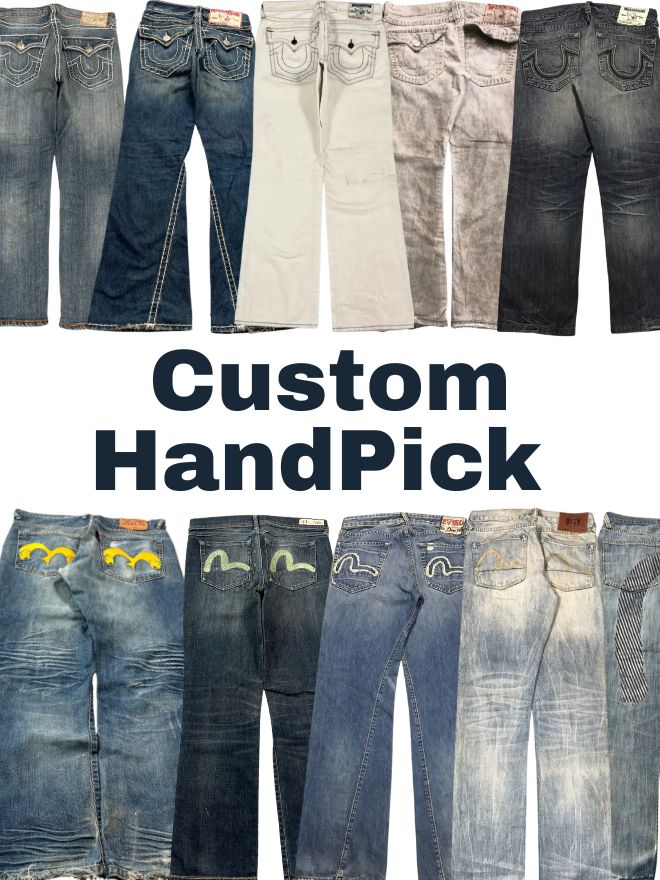 BUNDLE OF TR AND EVISU CUSTOM HANDPICK