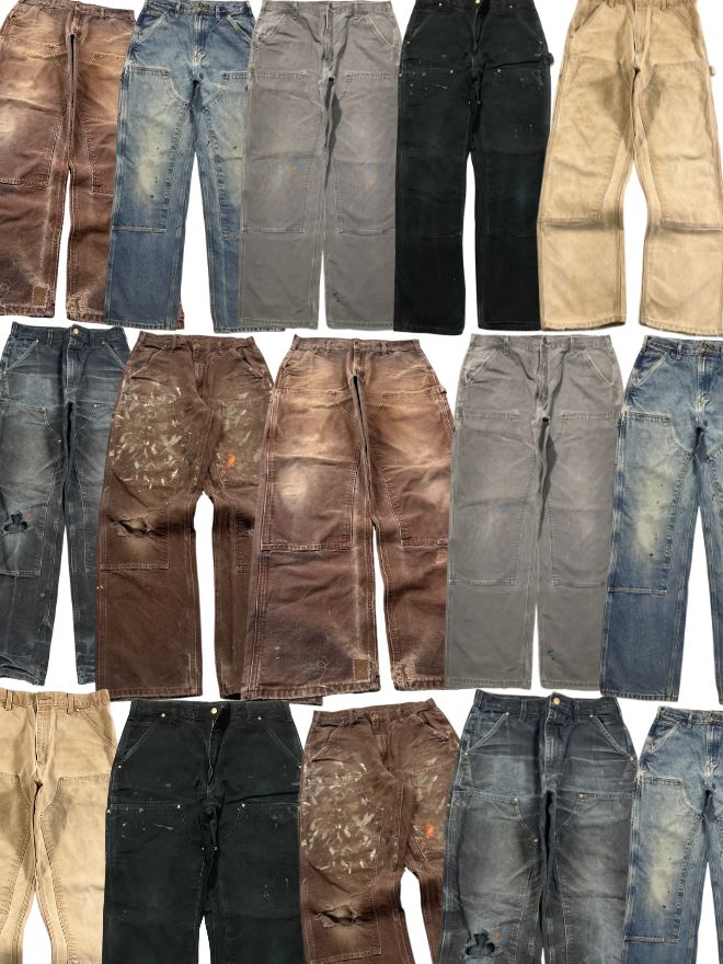 Bundle of  Vintage Carhartt Double knee Pants