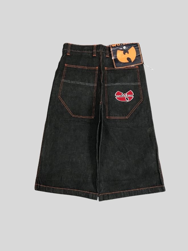 Vintage Wu-Tang Clan Crazy Hammer-Style Denim Jorts – Size 32
