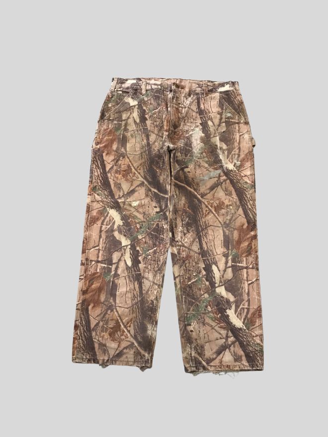 Rare Vintage Carhartt Realtree B235 Carpenter Denim — Size 39