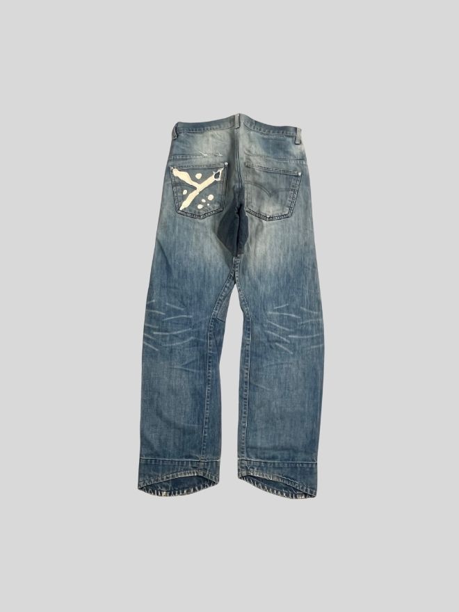 Vintage Levi’s Engineer Jeans Red Tab Denim (Size 32)