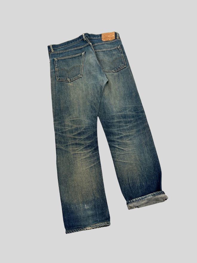 Vintage 90s Levi’s Selvedge Faded Denim (Size 36)