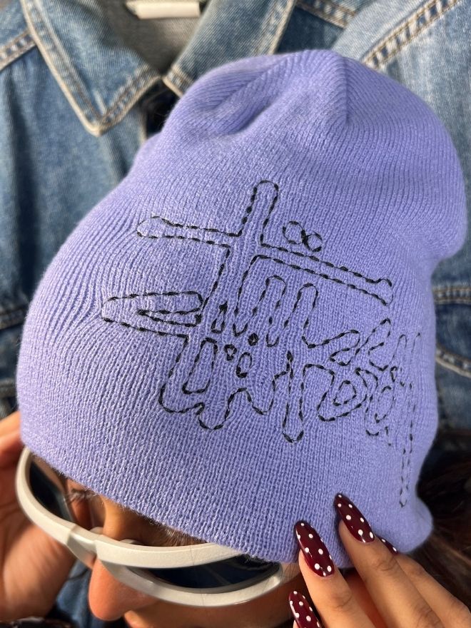 Stüssy Lavender Cap with Front Logo Design – One Size | Streetwear Essential