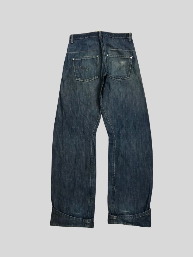 Vintage Levi’s Engineer Jeans Denim – Blue Workwear Fit (Men’s US 30)