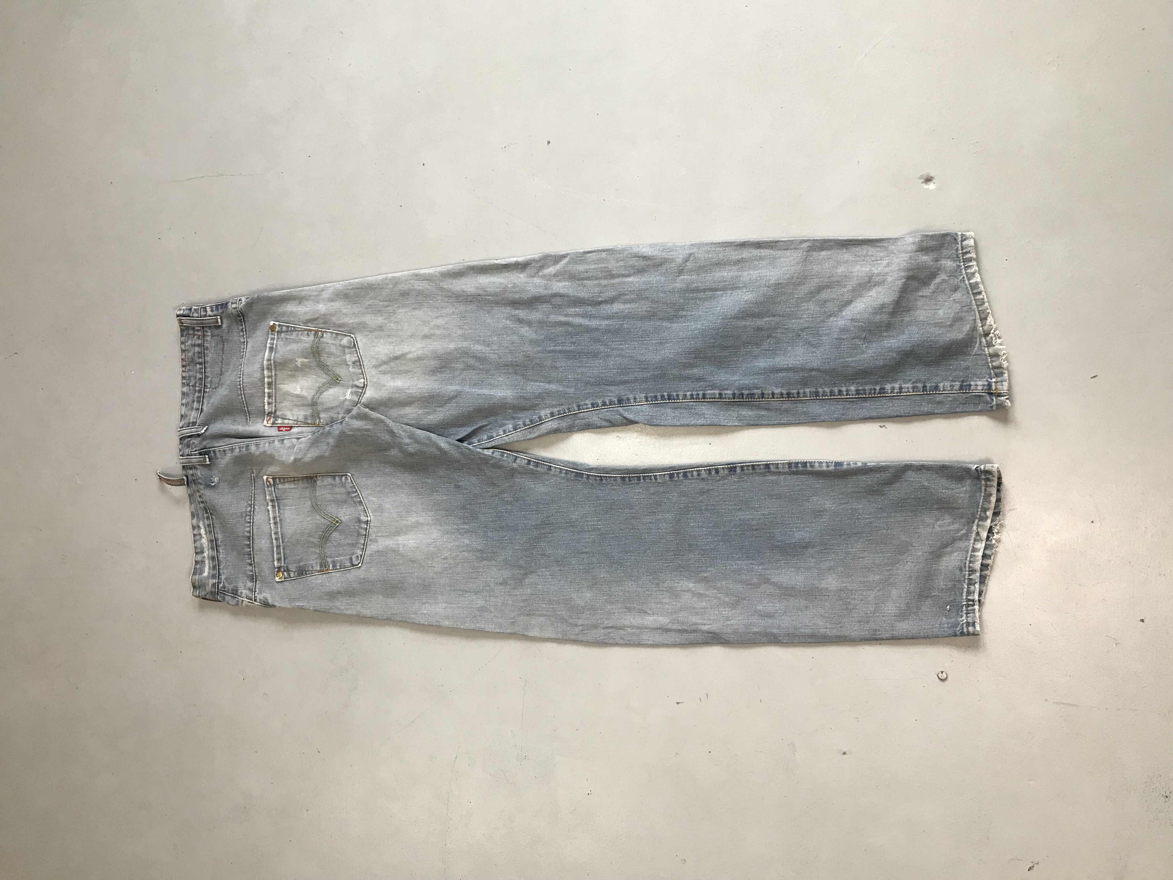 Vintage Levi’s Engineer Jeans Denim | Classic Blue Workwear | Size 32