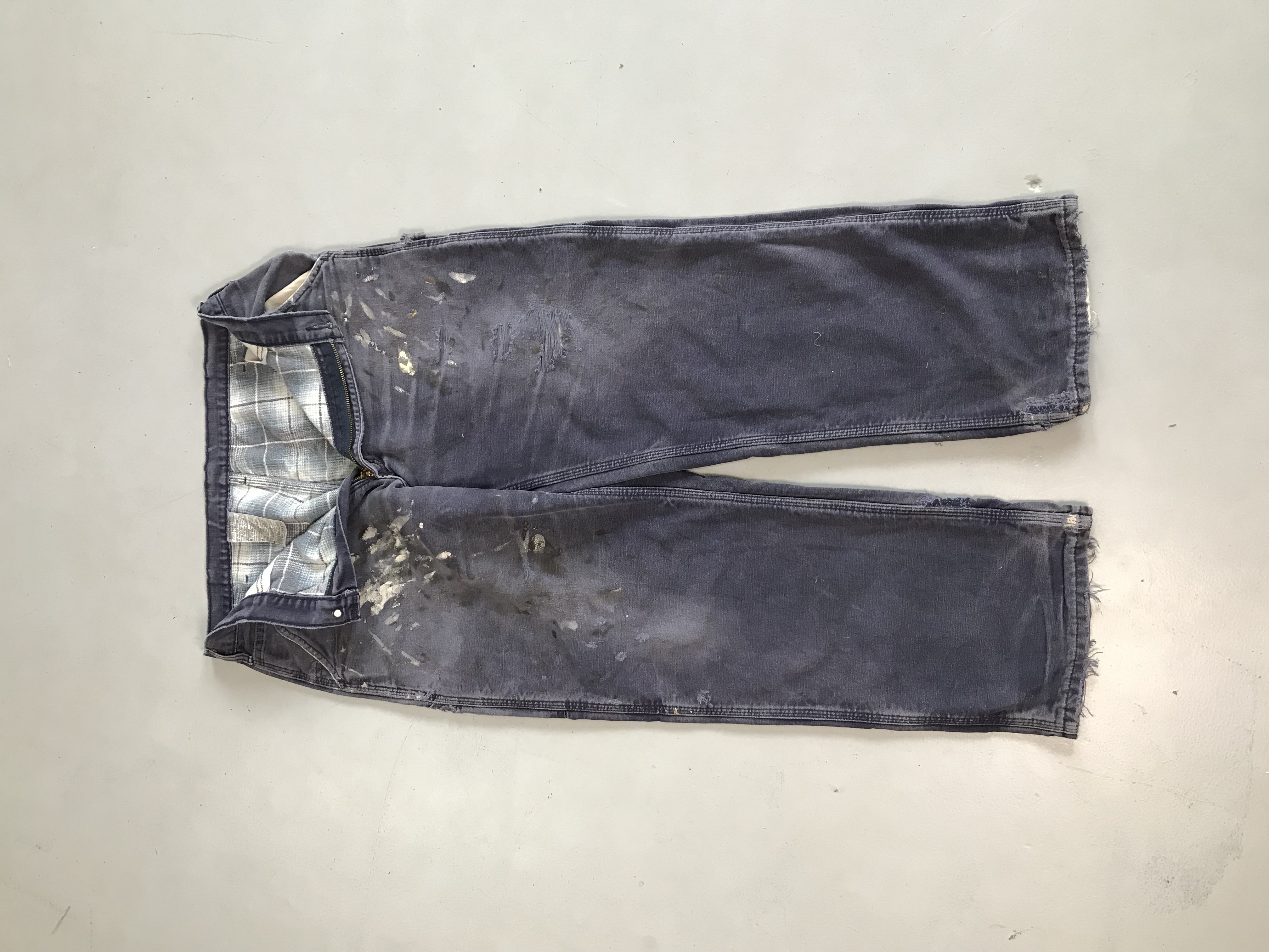 Vintage Carhartt Blanket Lined Baggy Fit Denim Jeans – Size 36