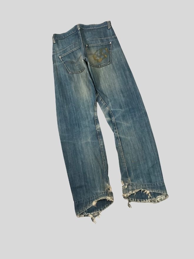 Vintage Levi’s Engineer Jeans Denim – Size 28