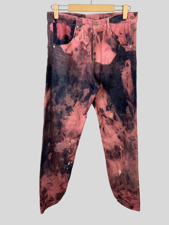 Vintage Levi’s Engineer Jeans – Acid Wash Denim | Size 34