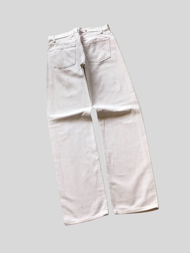 Vintage Levi’s 501  White Denim Jeans – Men’s Size 32