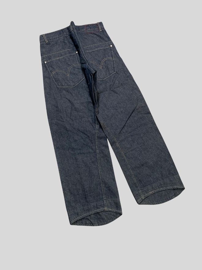 Levi's Vintage Engineer Jeans – Blue Denim – Size 30 – Cropped 27” Inseam