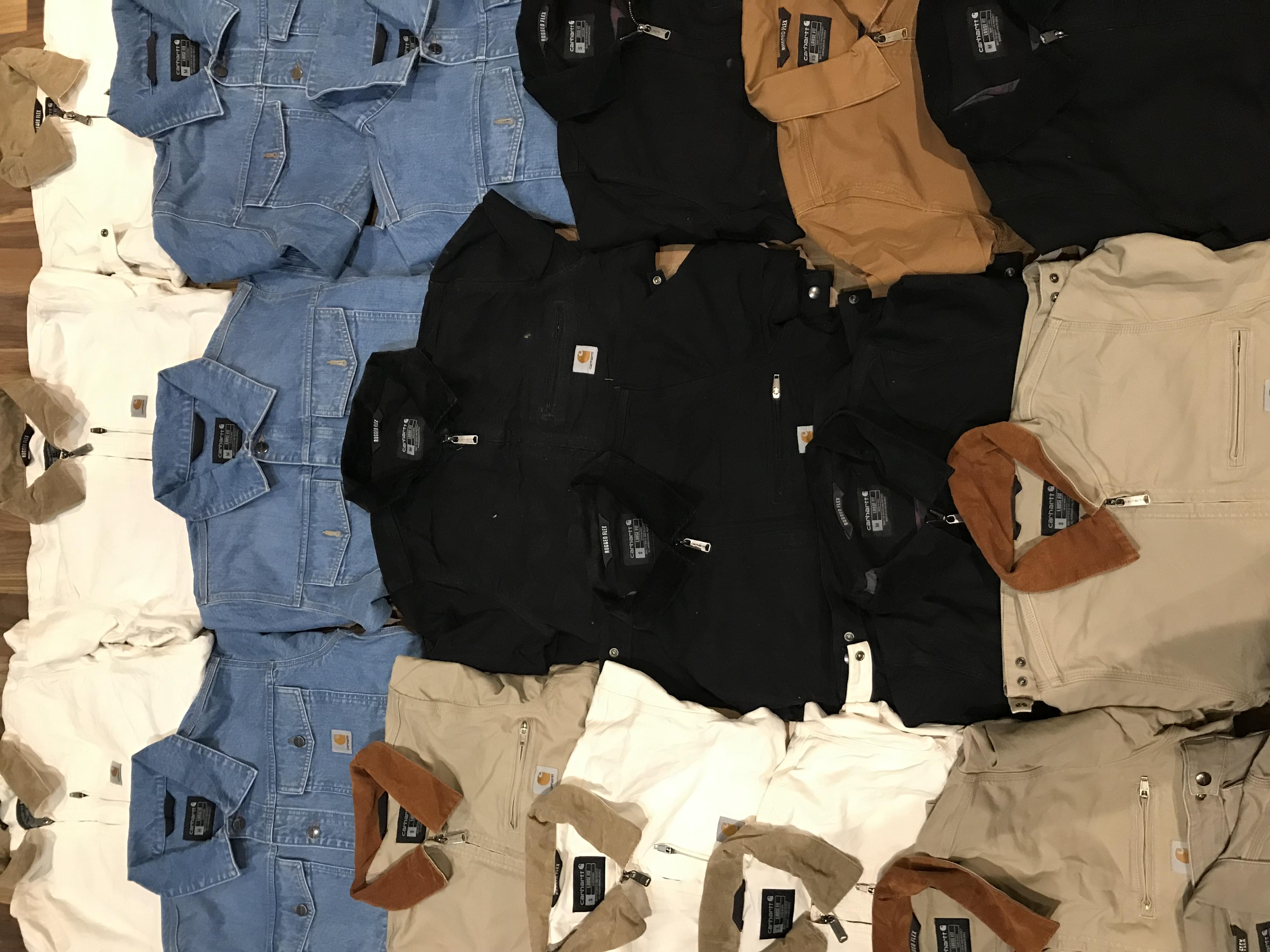 BUNDLE OF FACTORY LEFTOVER CARHARTT DETROIT JACKETS
