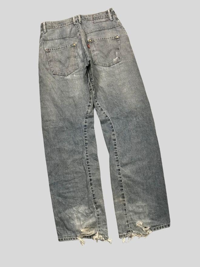 Vintage Levi’s Engineer Jeans – Blue Denim | Size 30