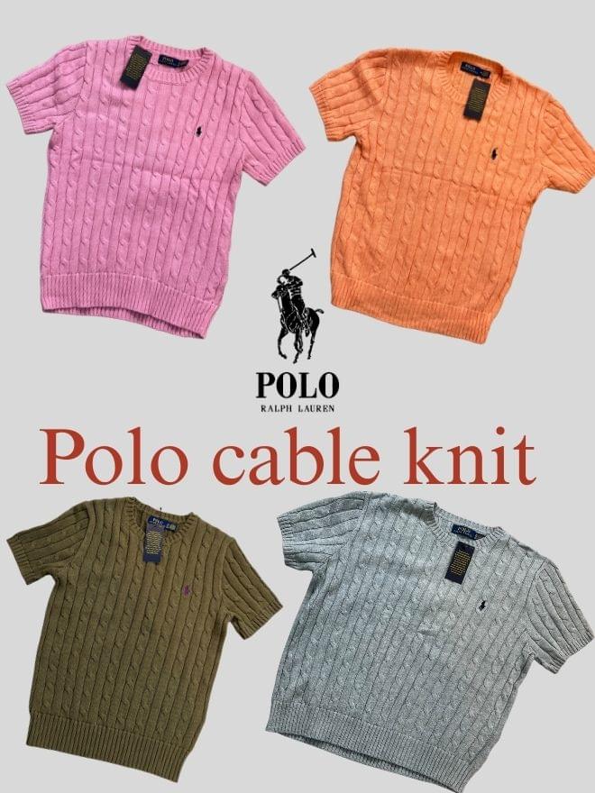 Factory Leftover Polo Ralph Lauren Women’s Cable Knit Sweater