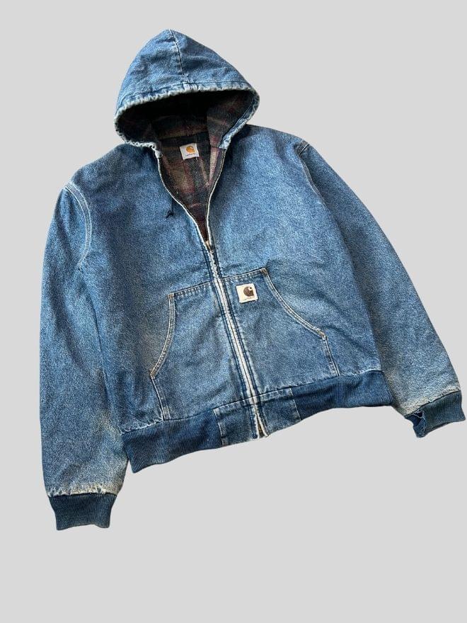 Rare Vintage Carhartt J08 DST Blanket-Lined Active Jacket – Men’s M